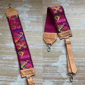 Hiptipico Embroidered Strap Camera Purse Handbag Boho Western Preppy